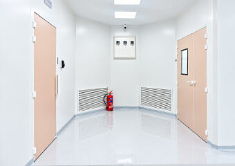 Cloison salle blanche